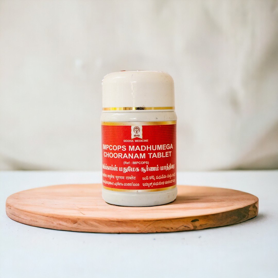 1 IMPCOPS Madhumega Chooranam Tablets 100Nos - Image 1