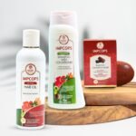 Herbal Hair Oil + Shampoo with Conditioner + Raktha Chandan Soap